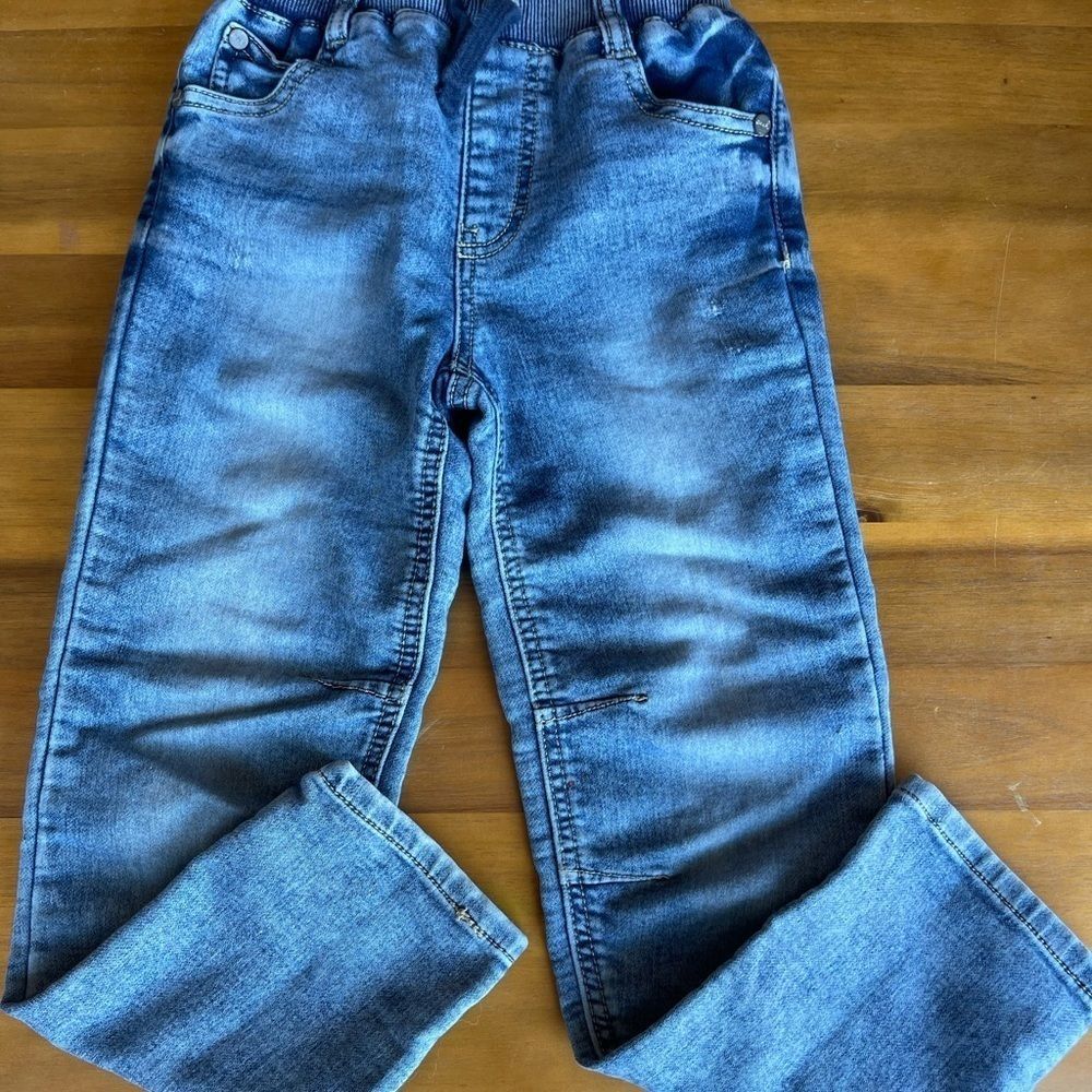 PEEK HENRY PULL ON DENIM PANT size 6/7